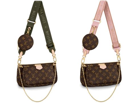 lv bag green strap|Lv over the shoulder bag.